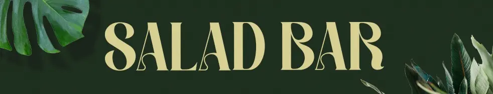 Salad bar Banner